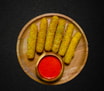 Mozzarella sticks (6 Stück) inkl. 1 Dip
